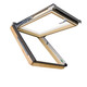 FAKRO Pine Top Hung Preselect Roof Window
