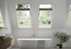Keylite Pine Centre Pivot Frosted Glass Roof Window with Hi-Therm Glazing