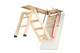 Wooden loft ladder
