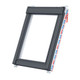 Keylite White PVC Centre Pivot Roof Window with Triple Glazing