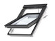 VELUX White Painted Pine Centre Pivot Electric Roof Window  -  SK08 114cm (W) x 140cm (H)