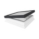 FAKRO DMG P2 04K Manual Flat Roof Window with Anti-burglary Double gazing 80x80cm