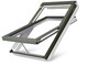 FAKRO FTW-V P5 07 Electric Z-Wave Centre-Pivot Roof Window in White Acrylic with Anti-burglary Triple glazing 78x140cm