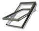 FAKRO FTU-V P5 07 Centre-Pivot Roof Window in White Polyurethane with Anti-burglary Triple glazing 78x140cm