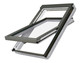 FAKRO FTU-V P5 07 Centre-Pivot Roof Window in White Polyurethane with Anti-burglary Triple glazing 78x140cm