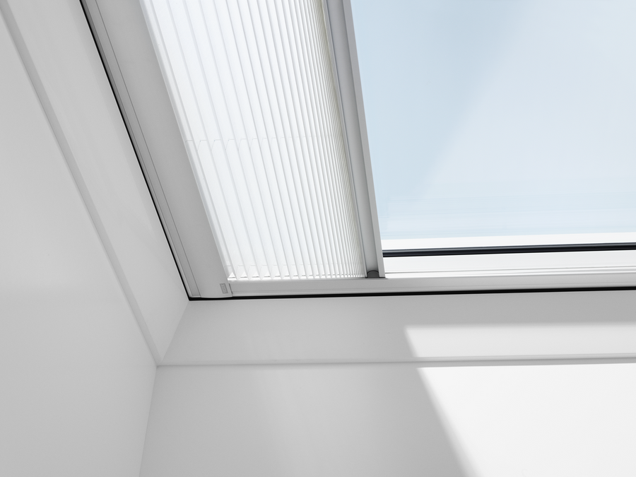 VELUX FMG Electric Pleated Blind for Flat Roof Windows