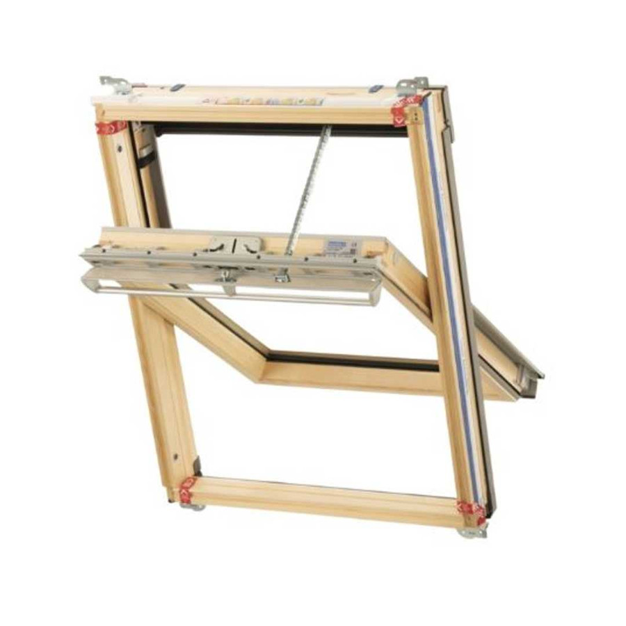 Keylite Solar Pine Centre Pivot Roof Window with Hi-Therm Glazing