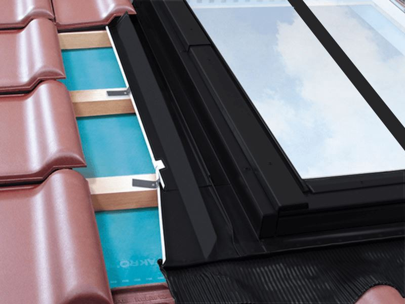 FAKRO Recessed Conservation Interlocking Tile Flashing (Up to 45mm)
