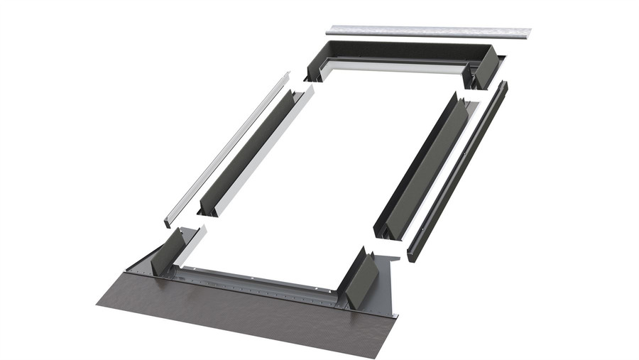 FAKRO EHV-A Standard Depth Flashing Kit for Profiled Tile (Up to 90mm)