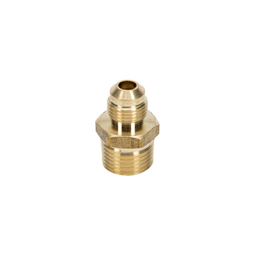 Connector, 3/8 M Flare x 1/2 M