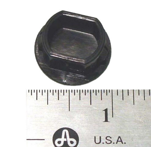 Plug Button Pl 3/4 Hole Dd Black