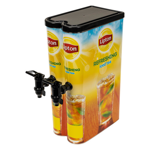 2 VALVE TEA URN SCALLOPED LIPTON