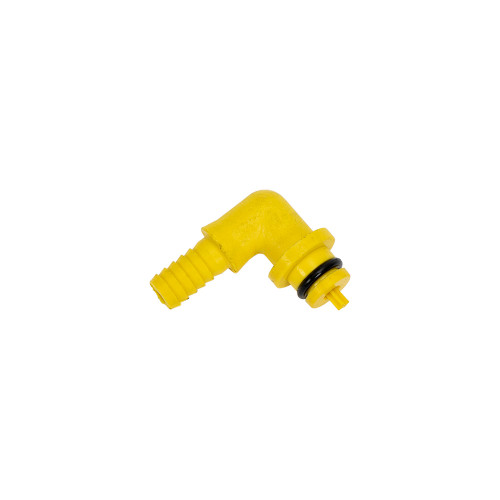 1/4 BARB EL W/CHECK VALVE