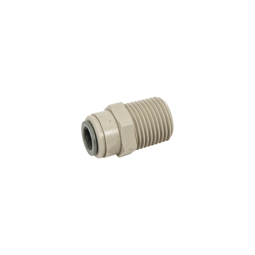 MALE CONNECTOR 3/8X1/2 NPTF