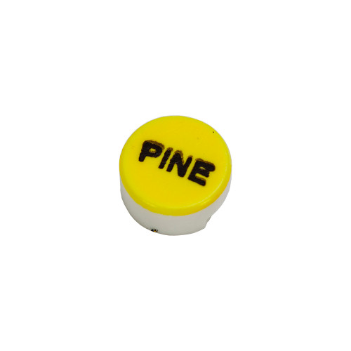PINE CAP BLACK LETTER YELLOW C
