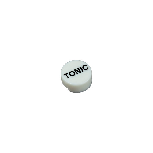 TONIC CAP WHITE CAP BLACK LETT