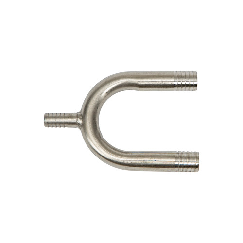 1/2″ U-BEND W/ (1) 3/8″ BARB