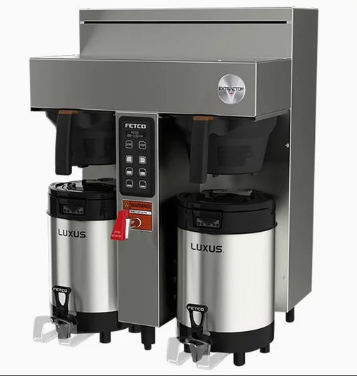 Fetco CBS-E113251 Extractor V+ Series Stainless Steel Twin Automatic Coffee Brewer