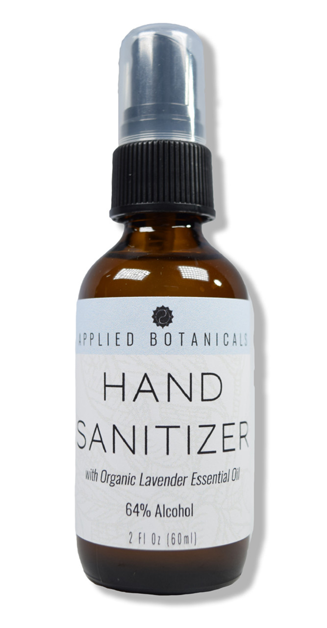 Hand Sanitizer Spray w/ Organic Lavender Essential Oil