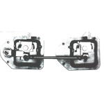 Rotating Catch Compartment Latches