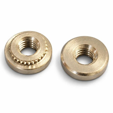 Stainless 10-24 Nuts for PC Boards