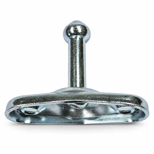 2 1/8 Inch Zinc Plunger Silent Door Holder
