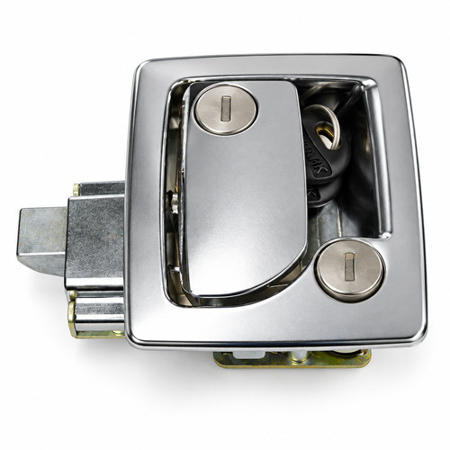 Copper Nickel Chrome Plated SAE 903 Diecast Zinc Alloy Travel Trailer Latch with Dead Bolt