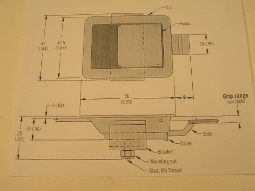 Stainless Steel Blind Mounting Mini Slam Latch