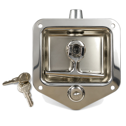Stainless Steel Ergonomic T Handle Latch with CH501 Key