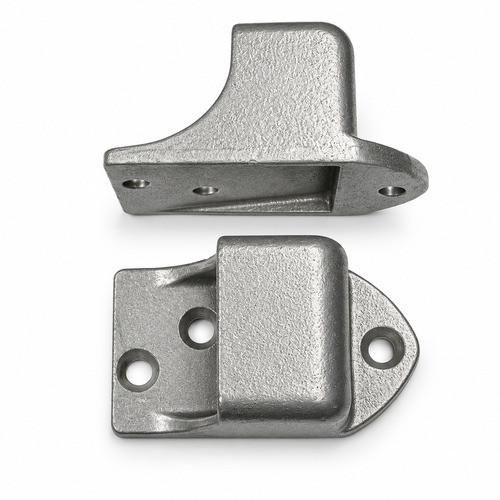 Cadium Plated Malleable Iron Cam Action Door Lock End Bracket