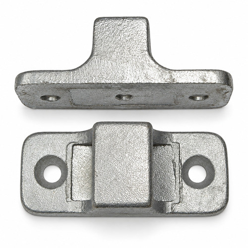 1.25 oz Cadium Plated Malleable Iron Polat Cam lock Wide Door Keeper