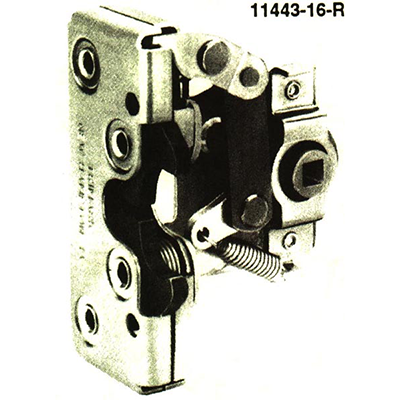 Right Hand Two Rotor Latch and Release Linkage
