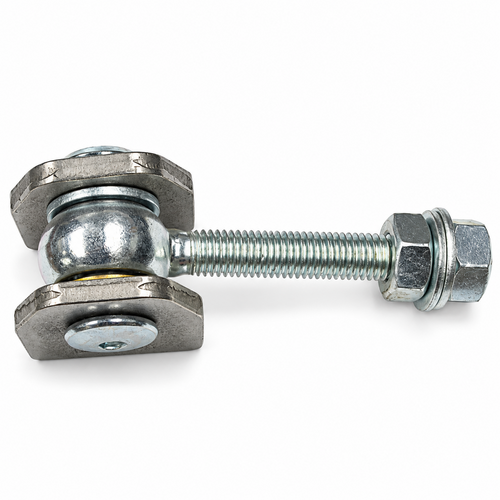 45 Deg. .25 lbs Steel Flush Latch Bolt with Mounting Holes - Discontinued