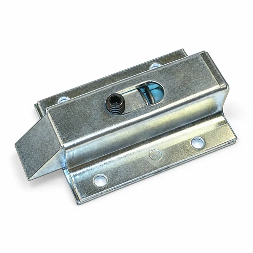 45 Deg. 1/4 Inch Dia. Zinc Plated Flush Bolt End
