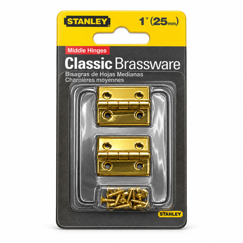 Middle Hinge Brass