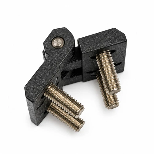 Black Coated 218 Series Hinge Countersunk Holes