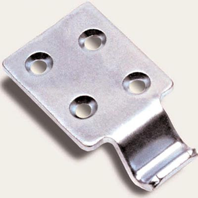 OJOP 20 Striker Stainless Steel Stamped Adjustable Catch Strike without Mounting Holes