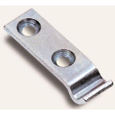 OJOP 50 Striker Platinum Raw Finish Stamped Adjustable Catch Strike without Mounting Holes