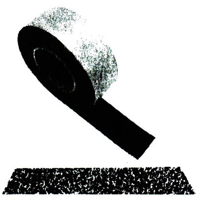 12" x 60' Black Shur Step Non Skid Abrasive Material Strips And Cleats