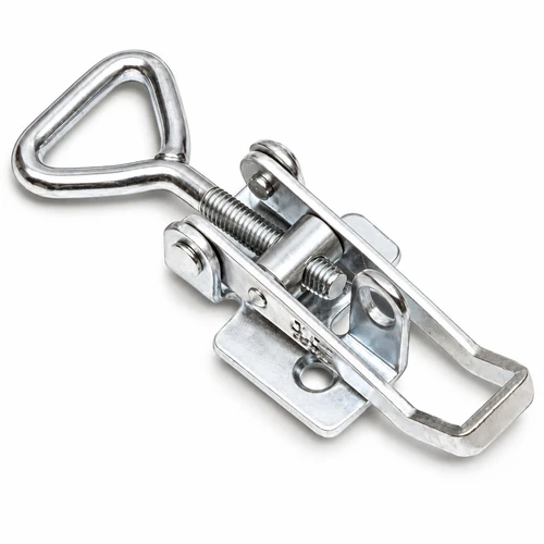 Platinum 701L Locking Stamped Loop End Adjustable Over Center Catch without Holes
