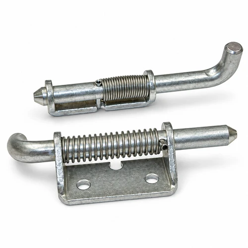 0.375 Right Hand Passivate Stainless Steel Heacy Duty Spring Latch