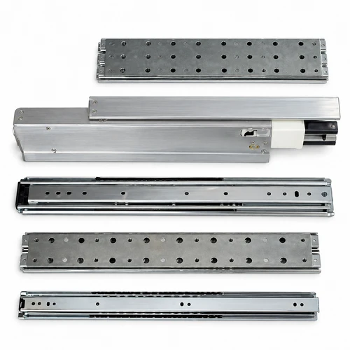 22 in Extra Heavy Duty Full Extension Ball Bearing Drawer Generator Access Steel Slide