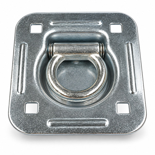 1.25 lbs Zinc Plated Flush Floor Tie-Down Ring