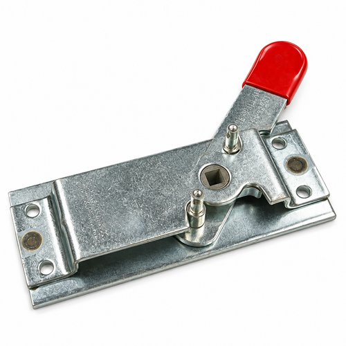 6 5/6 Inch Zinc Steel Center Control w/ Red Handle