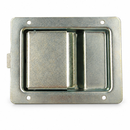 Light Duty Polished Stainless Steel Standard Non Locking Latch Slam Paddle Handle with Mounting Holes