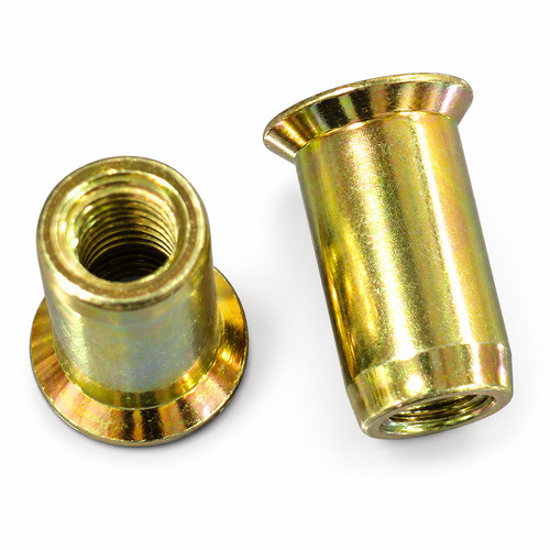 RNEC00M1265A - M10 x 1.50 Rivet Nut, Countersink, Smooth Body