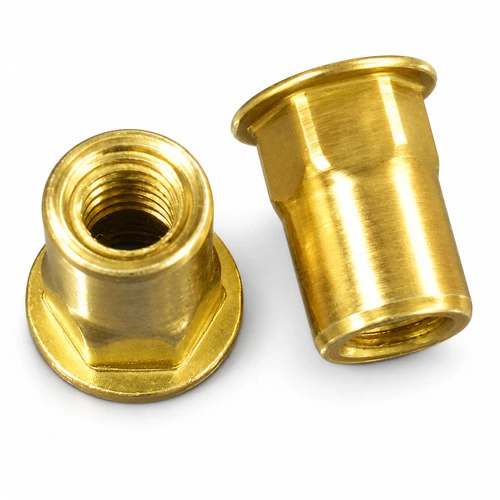 RHN000M42.0C - M4 x 0.70 Half-Hex Rivet Nut