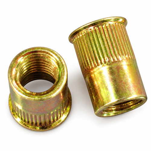 RRNES000M630D - M6 x 1.00 Ribbed Rivet Nut with Small Flange