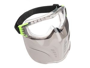 Vader Combo Google/Vented Smoke Shield Smoke Lens N-Fog Anti-Fog Protection Ansi Z87.1