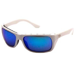 White Frame/Ice Blue Mirror Anti-Fog Lens